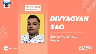 Samco Mission Ace The Index Show - Daily Segment on @ZeeBusiness Episode 63 | Divyagyan Sao