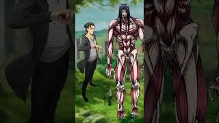 Human who can transform into a titan shifter #attackontitan #titans