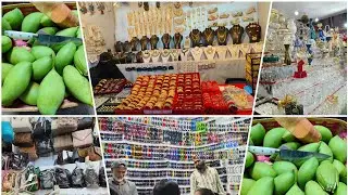 Nampally exhibition shopping and cooking cabbage fry recipe 😋🛒🛒