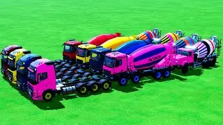 HEAVY TRUCK TRANSPORT THROUGH MUD & HILLS | REALISTIC FS22 GAMEPLAY