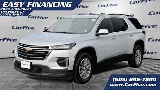 Carfive - Silver 2022 Chevrolet Traverse LT SUV &ndash; AWD &ndash; Gasoline &ndash; 7 Passengers.