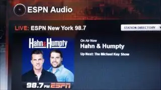 Willie Wilson on the  Hahn & Humpty Show