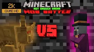 BRONZE BULL VS THE CONJURERS | Minecraft Mob Battle