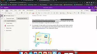 Collaborating with OneNote