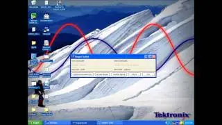 How to synchronize two oscilloscopes to show 8 channels