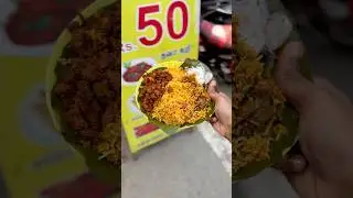 ₹50 Biryani Spots in Chennai 🔥 #ferozvibes #shorts