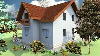 Proiecte case si vile cu mansarda Casa B61 Arhitect Iasi