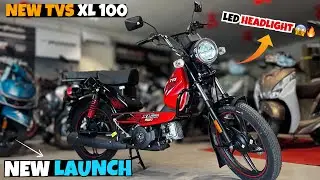 New Tvs XL 100 Kick Start 2025 Model launch🔥 - Price, Mileage, New Features Review