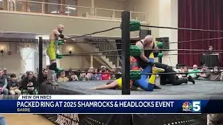 Shamrocks & Headlocks returns to Barre's Elks Lodge for St. Patrick's Day
