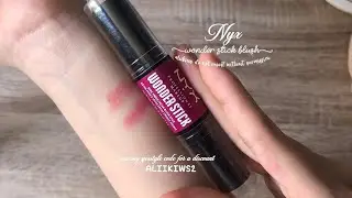 Nyx wonder stick blush & shaping!! (mini review) ♡ #skincare