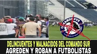 DELINCUENTES DEL COMANDO SUR AGREDEN Y ROBAN A FUTBOLISTAS DE ALIANZA LIMA #AlianzaLima
