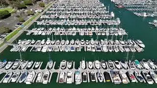 Dana Point Harbor Cove 06/30/2025 Flyover