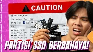 Punya SSD JANGAN DI PARTISI !