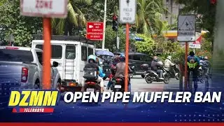 Bawal 'yan: PNP-HPG naghigpit laban sa modified mufflers | DZMM TeleRadyo