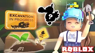 🦖DIGGING UP FOSSILS🦖 Excavation Update - NEW Helicopter, Fossil Isle Map | Roblox Adopt Me