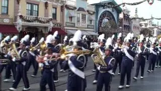 Montebello HS Mighty Oiler Band - Disneyland December 2012
