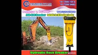 JSB 43S Rock Breaker suitable for all Backhoe Loder