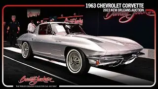SOLD! 1963 Chevrolet Corvette Split-Window Custom Coupe - BARRETT-JACKSON