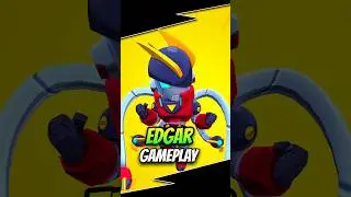 Best Edgar Gameplay 😎🔥 | Brawl Stars #shorts #brawlstars