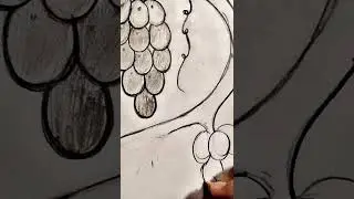 #How to draw grapes 😀🍇#drawing  #drawingshow#likeandsubscribe