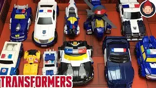 Transformers Toys Police Cars Collection With Chase Bumblebee Whirl Barricade トランスフォーマー 變形金剛