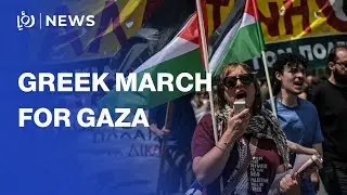 Athens rises for Gaza: Greeks march in support of Palestine