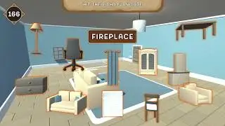 Interactive wall Room items
