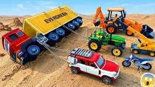 Tractor Wala Video | Heavy Vehicle Accident Cartoon 😨 | Cartoon Animation | Funny Cartoon Video