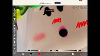 putting makeup on my roblox avatar