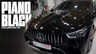 Wrapped In ColorFusion&reg; PPF - Piano Black