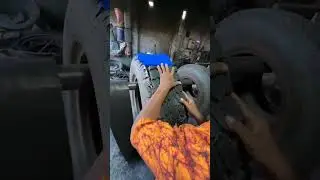 See how old tires are recycled #sonu_awans_hobby #automobile #buscompany #bus #trashfree #trashbags