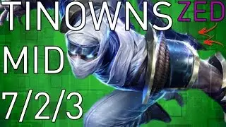 CNB Tinowns - Zed vs Twisted Fate - LoL BR Challenger 1002LP