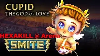 SMITE GOD CUPID double PENTA (HEXAKILL)at Arena!TOP PLAY OF THE DAY(ps4/console)YOU HAVE TO WATCH IT