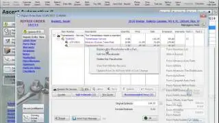 MaxxTraxx Auto Shop Software Video Lessons - Receiving Parts Overview