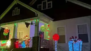Christmas lights, McAdenville, North Carolina 