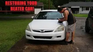 How to restore a beater Honda accord #Honda
