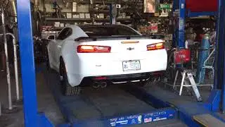 Camaro SS 2016 muffler delete