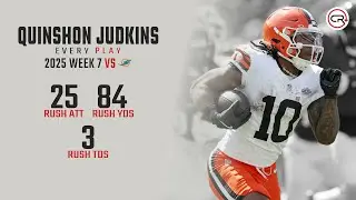 Quinshon Judkins Week 7 Highlights | Every Run vs Dolphins