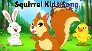 Squirrel Squirrel Zip Zap Zoom 🐿️ | Funny Dance Song for Kids