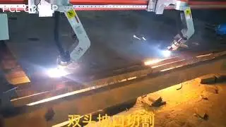 plate bevel cutting gantry plasma machine