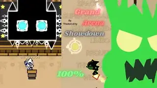 Lucho contra Aitor para pasarme Grand Arena Showdown | Grand Arena Showdown 100% (Geometry Dash 2.2)