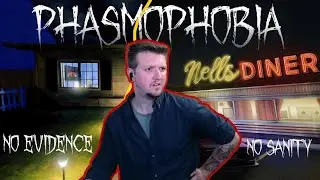 No Sanity, No Eveidence on Tanglewood vs. Nell's Diner | Phasmophobia (shorts)