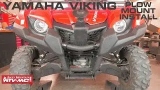 Tusk SubZero Snow Plow Mount Install | Yamaha Viking 700