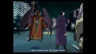 digimon adventure 02 Paildramon, Silphymon, Shakkoumon vs daemon vs archnemon, mummymonn