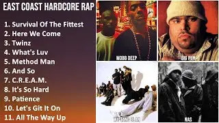 EAST COAST HARDCORE RAP (1990S) Music Mix - Mobb Deep, Boot Camp Clik, Big Pun, Fat Joe - Surviv...