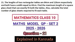 the lengths of two rectangular tables are 84cm and 126cm respectively and both have a width equal to