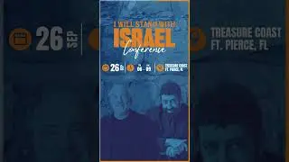 Will Stand With Israel Conference! 🇮🇱 Ft. Pierce, FL