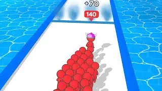 Crowd Battle 3D Gameplay (iOS, Android) #Shorts