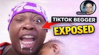 TikTok Begger Big Zim Drunk On TikTokLive!! Calling Her Kid's B*tchs!! 
