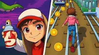 Subway Surfers Vs Subway Princess Runner Gameplay - Sandwich Runner, Talking Tom, Juice Run,  Tom 